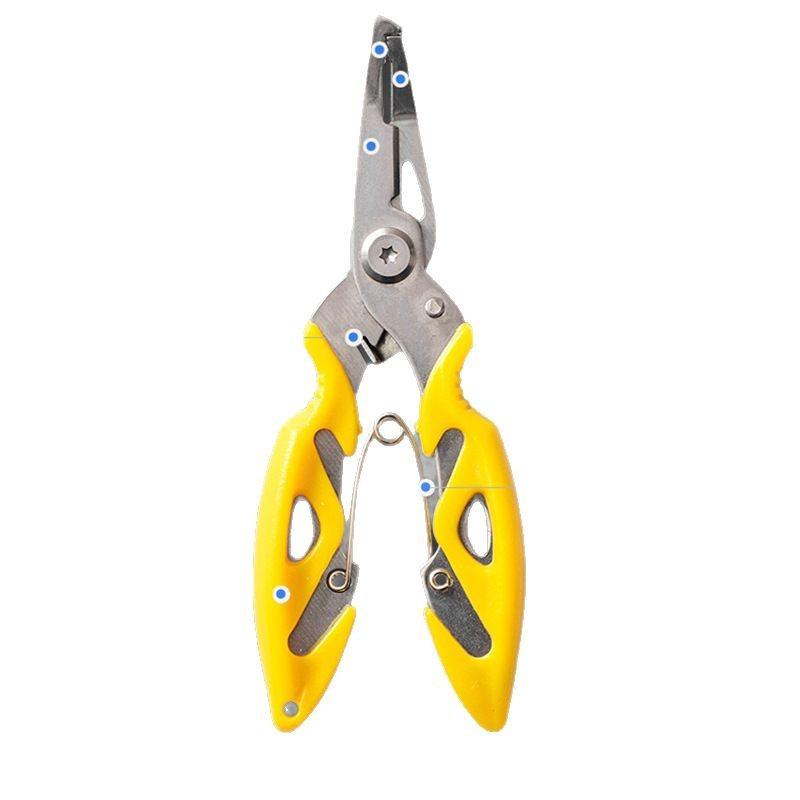 Portable Multifunctional Fishing Pliers with Line Cutter and Ring Remover