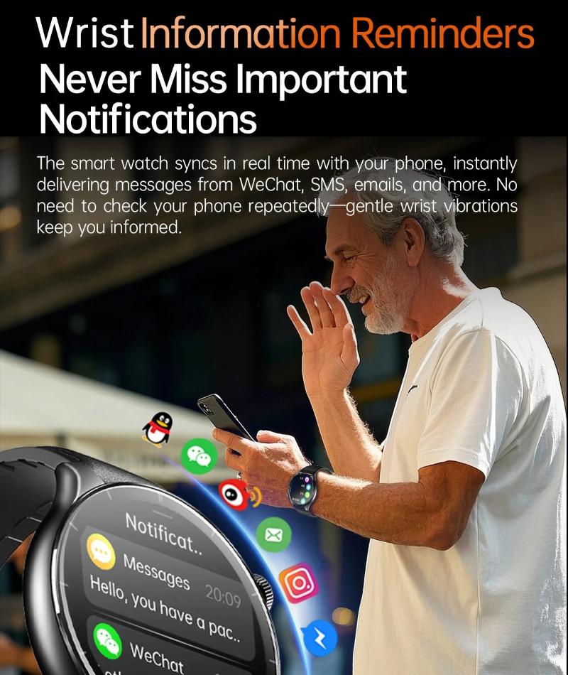 2026 New High End Health Smartwatch Blood Lipids ECG+NFC Uric Acid Heart Rate Emotion Detection Heart Health Analysis Blood Oxygen Monitor Watch