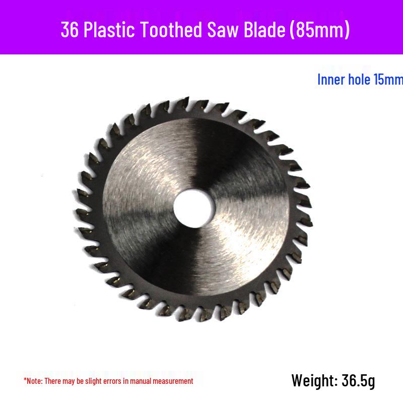 3" Mini Electric Circular Saw Blade for Wood, Plastic & Metal, Diamond Grinding Wheel, 85x10x12mm
