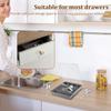 Portable Utensil Storage Box Sealed Dustproof Cutlery Organiser Trays with Lid for Kitchen Spoons Forks Knives Organiser New