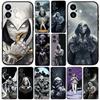 Marc Spector Marvel Moon Knight Casing Phone Cover for Apple iPhone 16 15 14 11 Pro Max 7 8 Plus SE2 SE3 SE 2022 2020 Case