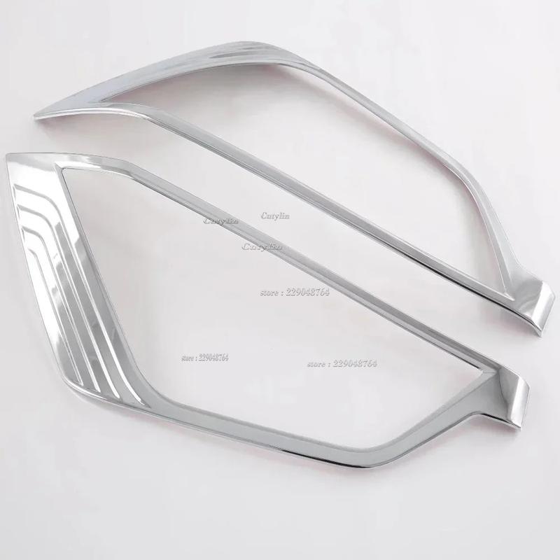 For Isuzu D-MAX DMAX 2024 Carbon Fiber Head Light Lamp Cover Trim Headlight Protector Sticker car styling