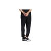adidas Solid Color Logo Print Mid-Waist Jogger Pants Men Bottoms Black HZ7051