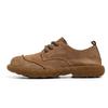 Herrenschuhe aus Rindsleder Oxford Sneaker für Herren Derby Retro Freizeit Schnürung Freizeit Arbeit Lederschuhe Schuhwerk