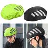 Cyclings Bicycles Helmets Rain Cover with Reflectives Strips Waterproofs Windproofs Bicycles Helmets Cover Cyclings Ride Gear