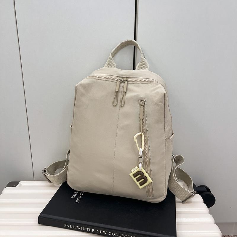 Fashion Large-capacity Textured Big Bag, New Trendy Leisure Bag, Summer Backpack Women's Bag