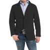 Herren Herbst Winter Gestrickte Cardigan Pullover Mode Uni Lässig Business Warme Pullover Mäntel Herren Verdicken Pullover Jacken