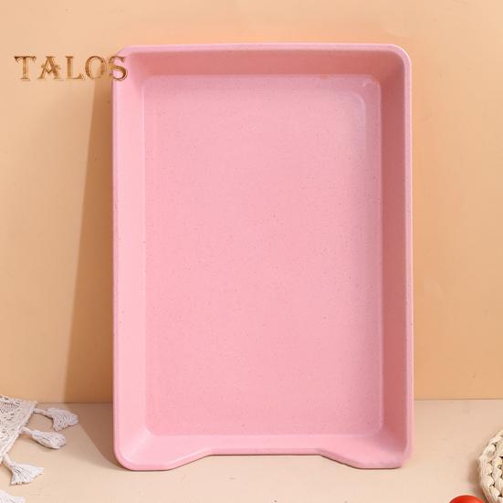 Serving Tray BPA Free Food Display Reusable Portable Reusable Plastic Serving Platters Household Supply