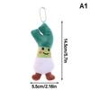 Série de Pelúcias de Vegetais Boneco Brócolis, Cebolinha, Brotos de Bambu, Repolho, Boneco Milho Chaveiro Pingente Presentes