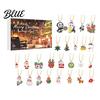 Advent Calendar for Set Kids 24-Day Countdown Christmas Snowman House Decor Xmas Gift Holiday 2D