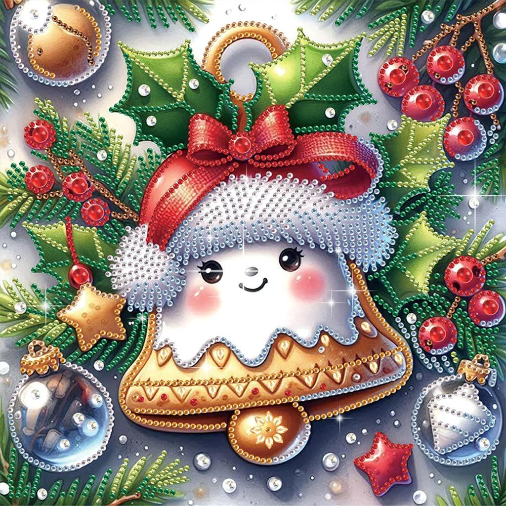 Xmas 5D DIY Diamond Art Painting Kits for Home Office Wall Decor DIY Gem Art Diamond Painting Kits Diamond Dots Gem Art 30x30cm
