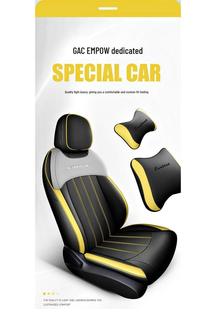 Shadow Leopard Perforated Leather Universal Seat Cushion for Five-Seater Cars