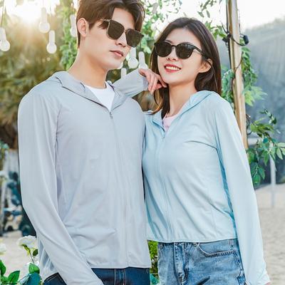 Summer Ice-Feeling Sunscreen Clothing Women'S Uv-Proof Ice Silk Light And Breathable Sunscreen Clothing