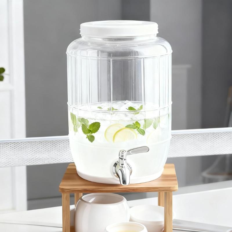 Stainless Steel Faucet For Drink Dispensers Water Beverage Glass Jar Replacement Spigot Tap Leak Resistant Design