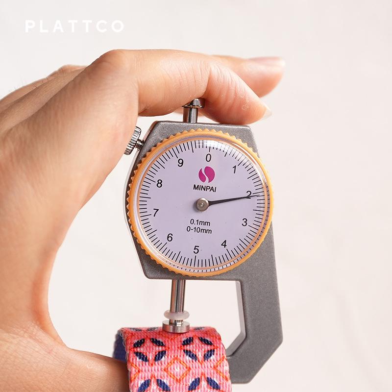 PLATTCO Classic Faux Nylon Dog Collar with Fresh Design
