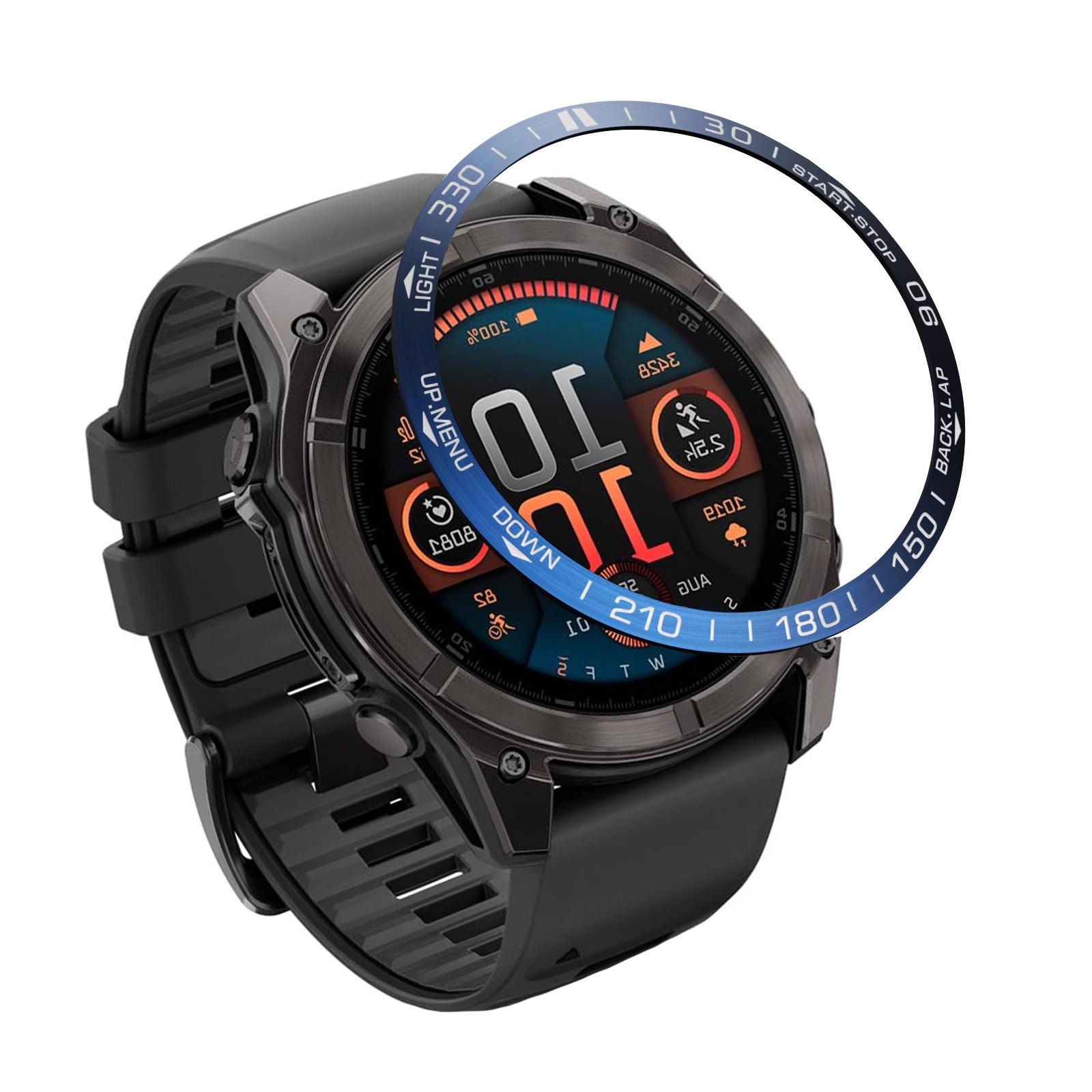Умные часы Металлическая рамка для Garmin Fenix 7 7S 7X Epix Gen 2 8 47мм 51мм Стальной корпус Защитное кольцо-бампер Запасные аксессуары For Fenix 8 47mm