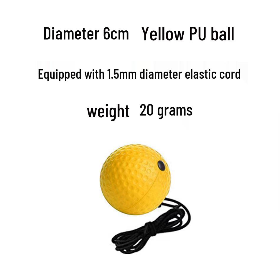 Head-Mounted Boxing Reaction Ball for Stress Relief and Fitness Training