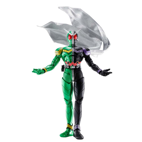 TAMASHII NATIONS S.H.Figuarts (Real Bone Carving Technique) Kamen Rider W Cyclone Joker Fuuto Tantei Anime Commemoration (Rerelease Edition) Approxima
