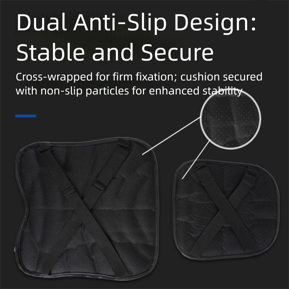 EVA Cushion Motorcycle Seat Pad Soft Comfortable Black Foam Breathable Seat Cover Shock Absorbing Shock Absorbing Seat Cover