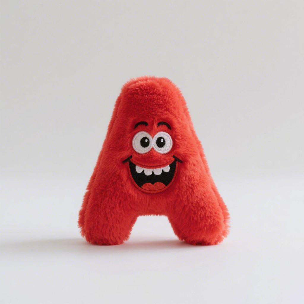 Alphabet Lore Buchstaben Plüschset A bis Z Pädagogische Weichspielzeuge für Kinder zum Lernen