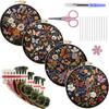 Embroidery Frame Fabric Material Package Cat DIY Craft Kits New Embroidery Kit  Handmade