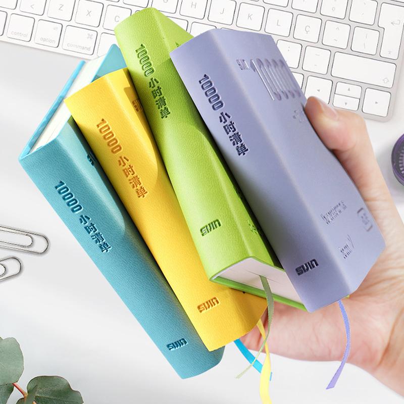 Self-Discipline Checklist Notepad Pocket Diary 10000 Hours  Notebooks Portable Notebook Office School Stationery Supplies