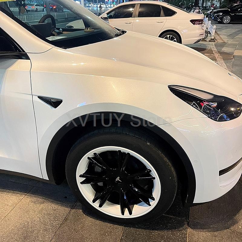 Hub Cap 4PCS New 19 Inch Performance Wheel Cap Full Rim protection Cover For Tesla Model Y Replacement Automobile Accessories