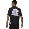 Jordan Drop Shoulder Sleeve T-Shirt Men's Black (Unisex) T-Shirts FD6555 010