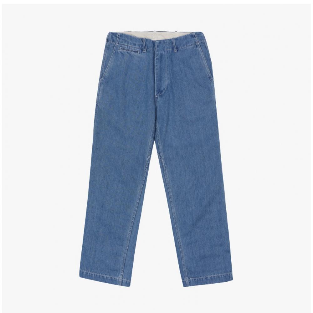 Nanamica Unisex Wide Denim Pants S25sc086e