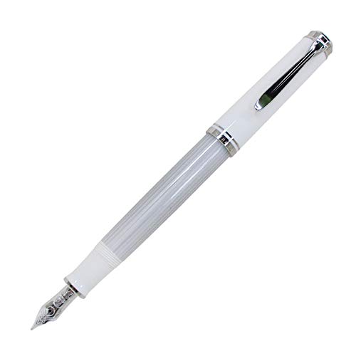 

Pelikan Fountain Pen Souveraine M405 Silver White 14K Inhalation Type F Fine Point