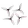 2 Çift Hqprop T3.5X3.5X3 3535 3.5 İnç Fpv Pervanesi Poli Karbonat Pervane 1.5Mm 3 Kanatlı Yarış Pervanesi Yarış Drone Parçaları-Gri