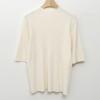 Shop   Women Ribbed Cable KniT T shirT Black Dgb Wkn 3713