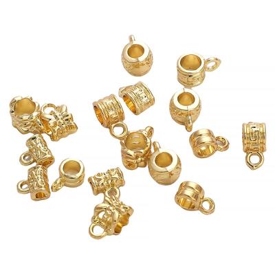 Alloy Cylindrical Bucket Bead Belt Suspension Pendant For DIY Jewelry Making Craft Accessories