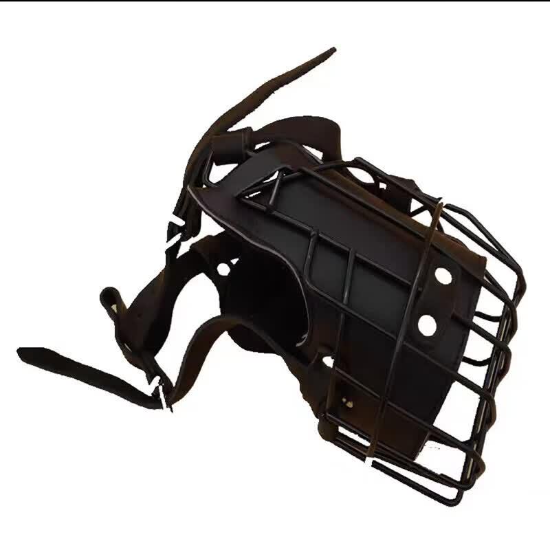 Guzishi Universal Leather Dog Muzzle