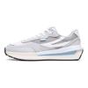 Fila Renno Tissu Cuir Synthétique Frais Tendance Chaussures Décontractées Basses Homme sneaker Blanc Gris F12M226122FBB