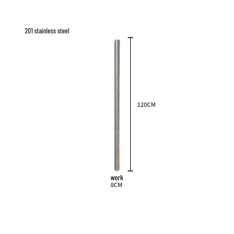 304 Stainless Steel M8/M10 Threaded Rod Bolt Stud