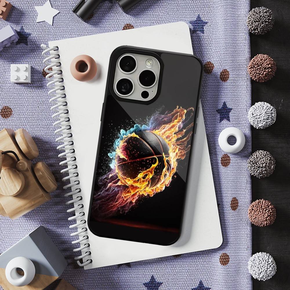 Sports Equipment Basketball Case For iPhone 13,15,17,14,Pro,Max,For Magsafe,Plus,12,11,16,Mini,Magnetic Wireless Charging