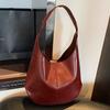Large-capacity Tote Bag for Commuting To Work, Women's Single-shoulder Bag, Casual and Niche Hand-held Armpit Bag