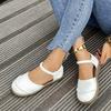 Fashion Plus Size Women's Sandals Retro Soft Leather Woman Rome Sandalias Summer Outdoors Casual Versatile Comfortable Flat Shoes