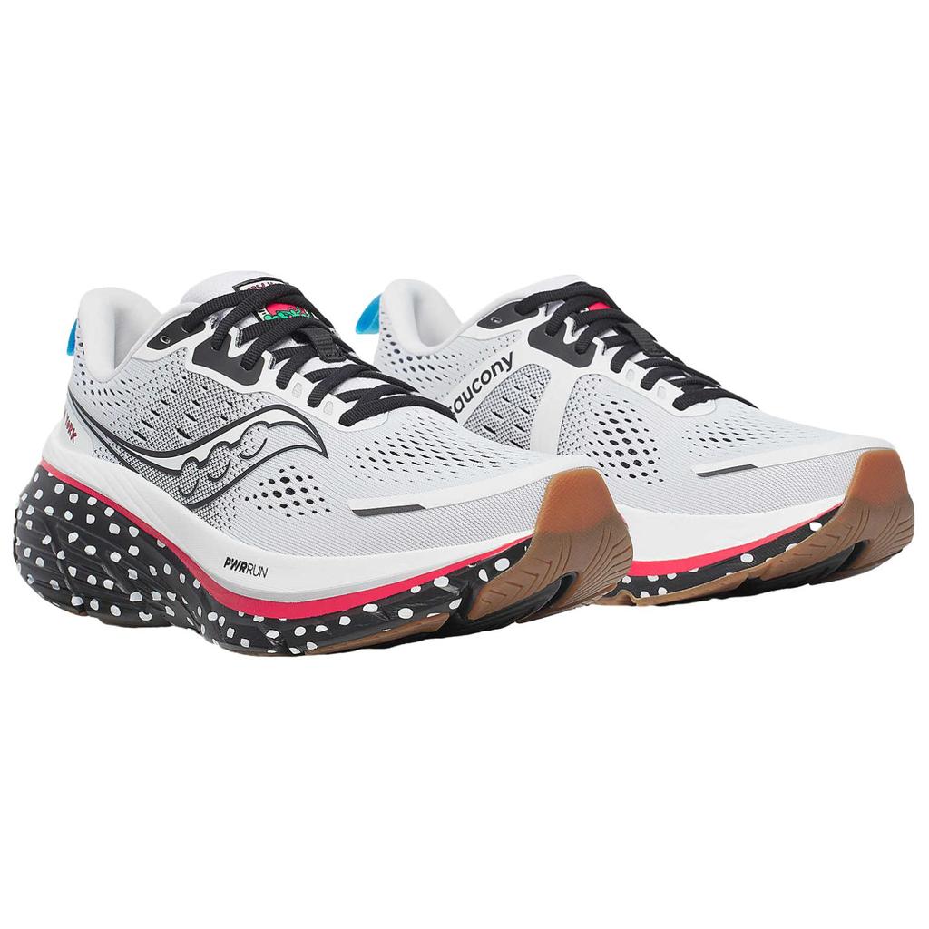 SAUCONY Keith Haring X Guide 18 NYC Tênis de Corrida Dinâmicos Confortáveis Masculinos Branco S20998-212