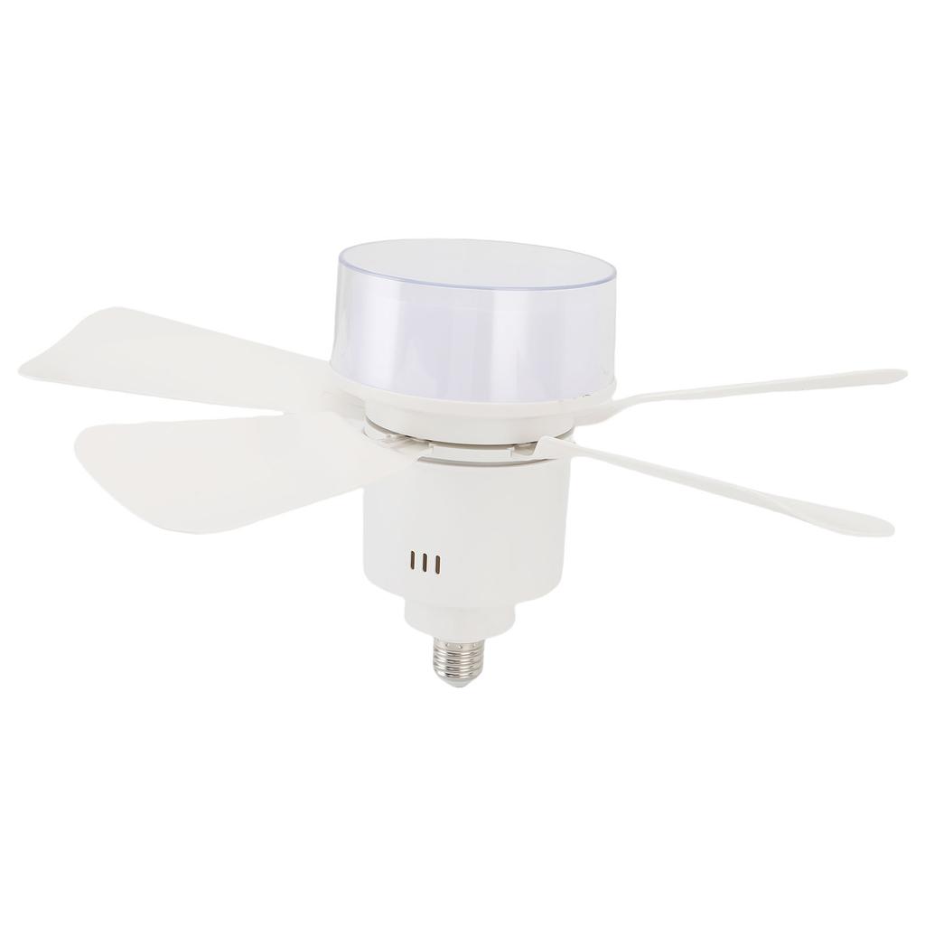 Ceiling Fan with Light 3 Colors Dimmable Quiet LED Ceiling Fan Lamp Screw in E26 Base Timer Function APP Control
