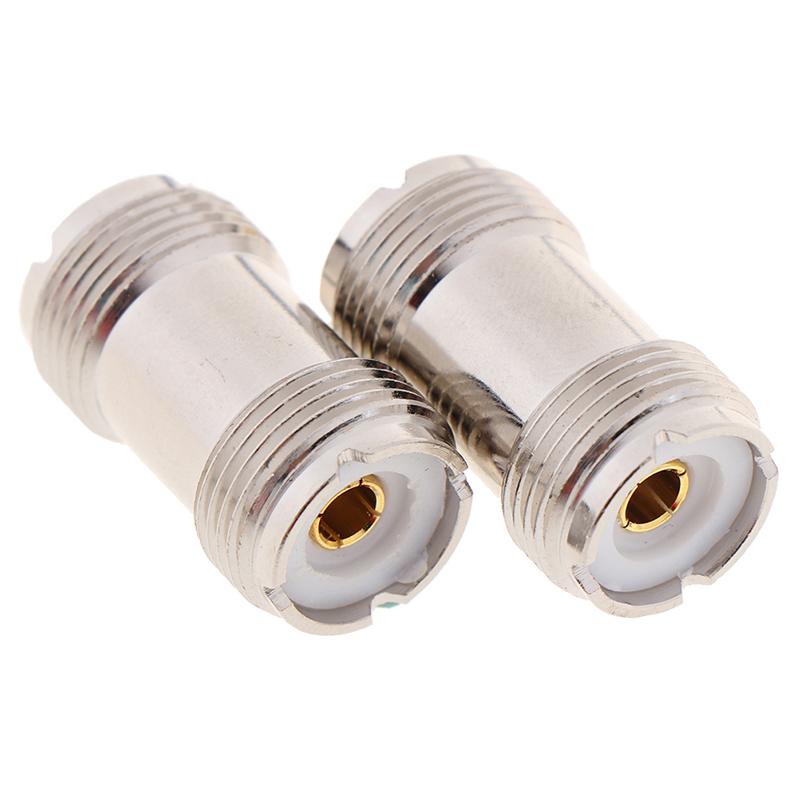 So-239 Uhf Female To Female Rf Coax Cable Adapter Connector For Pl-259