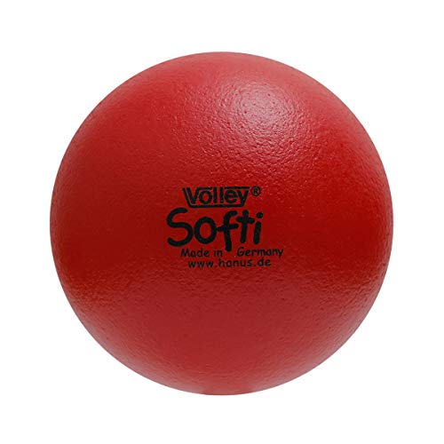 Bornelund Volley Wrinkle Ball, 150mm, Red, Ages 3+, VO1500-R
