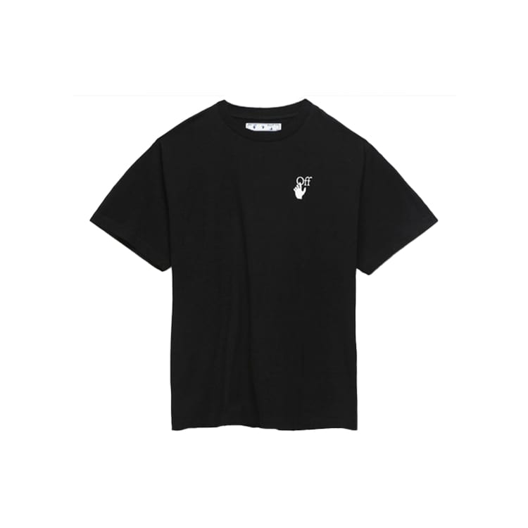 OFF WHITE T-shirt Coupe Oversize Flèches Ici OMAA038F20FAB0081001