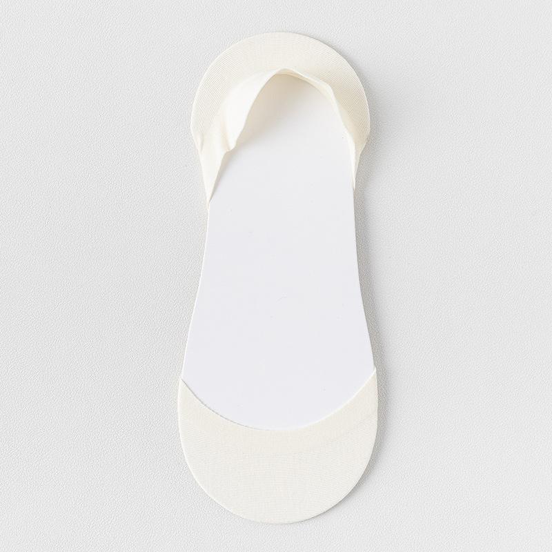 5 Pairs of Women's Summer Thin Non-slip Heel Shallow Mouth Invisible Socks