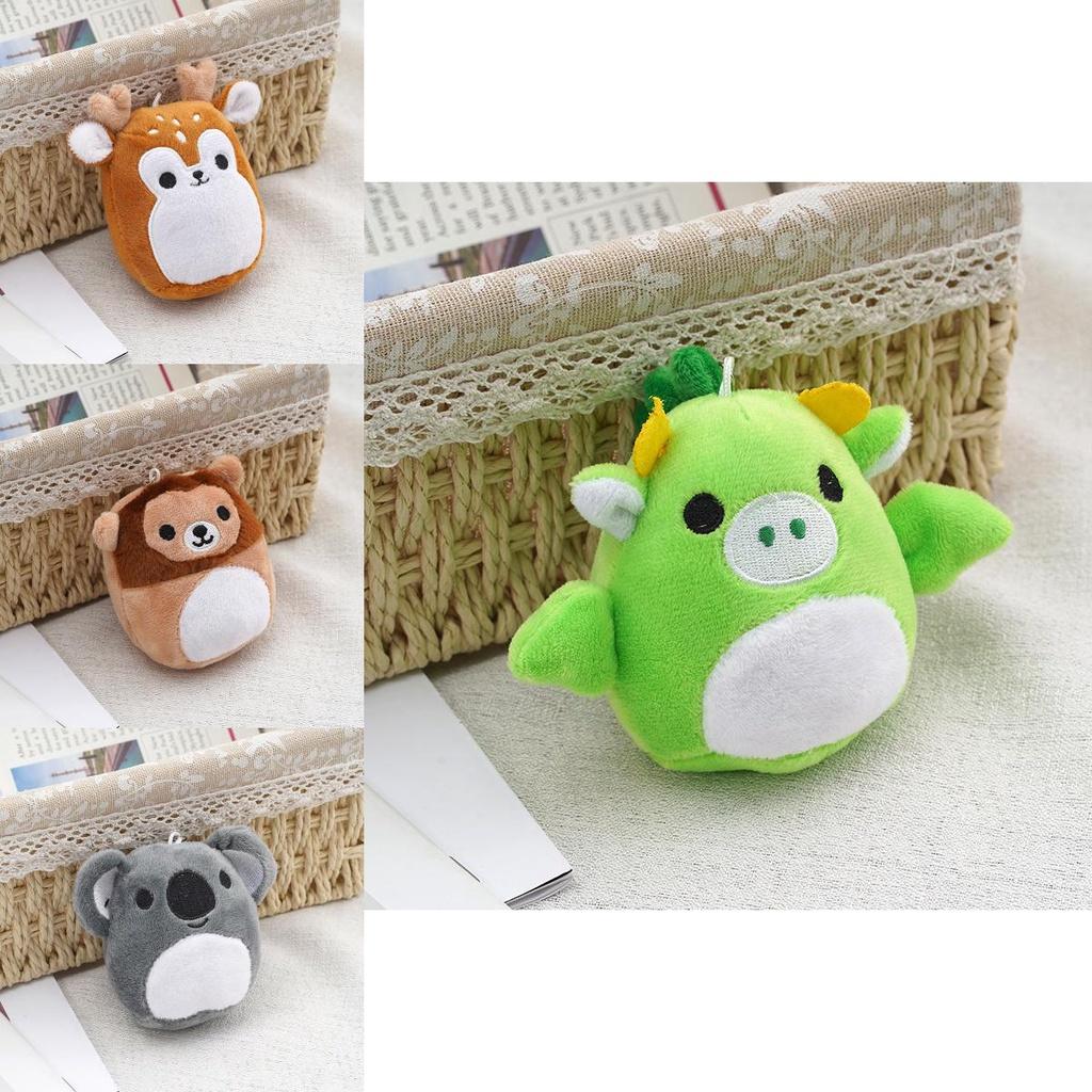 Gemütlicher Squishallow Schlüsselanhänger Bär Plüschtier für Kinder Geschenk