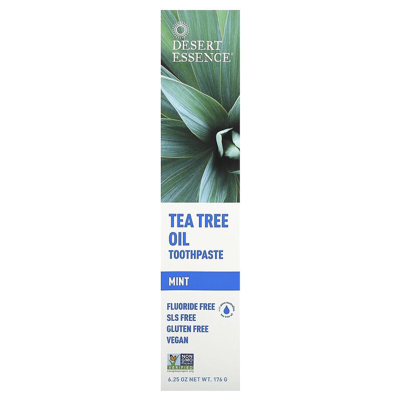 Tea Tree Oil Toothpaste, Mint, 6.25 Oz (176 G)