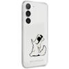 Karl Lagerfeld KLHCS23MCFNRC S23+ S916transparent hardcase Choupette Fun