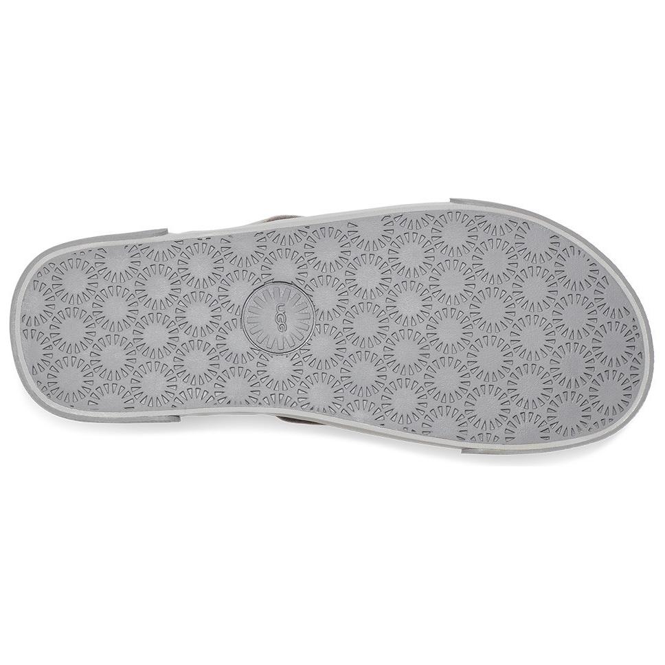 UGG Comfortable Classic Rubber Sole Flip Flops Men Footwear Gray 1132739-SEL