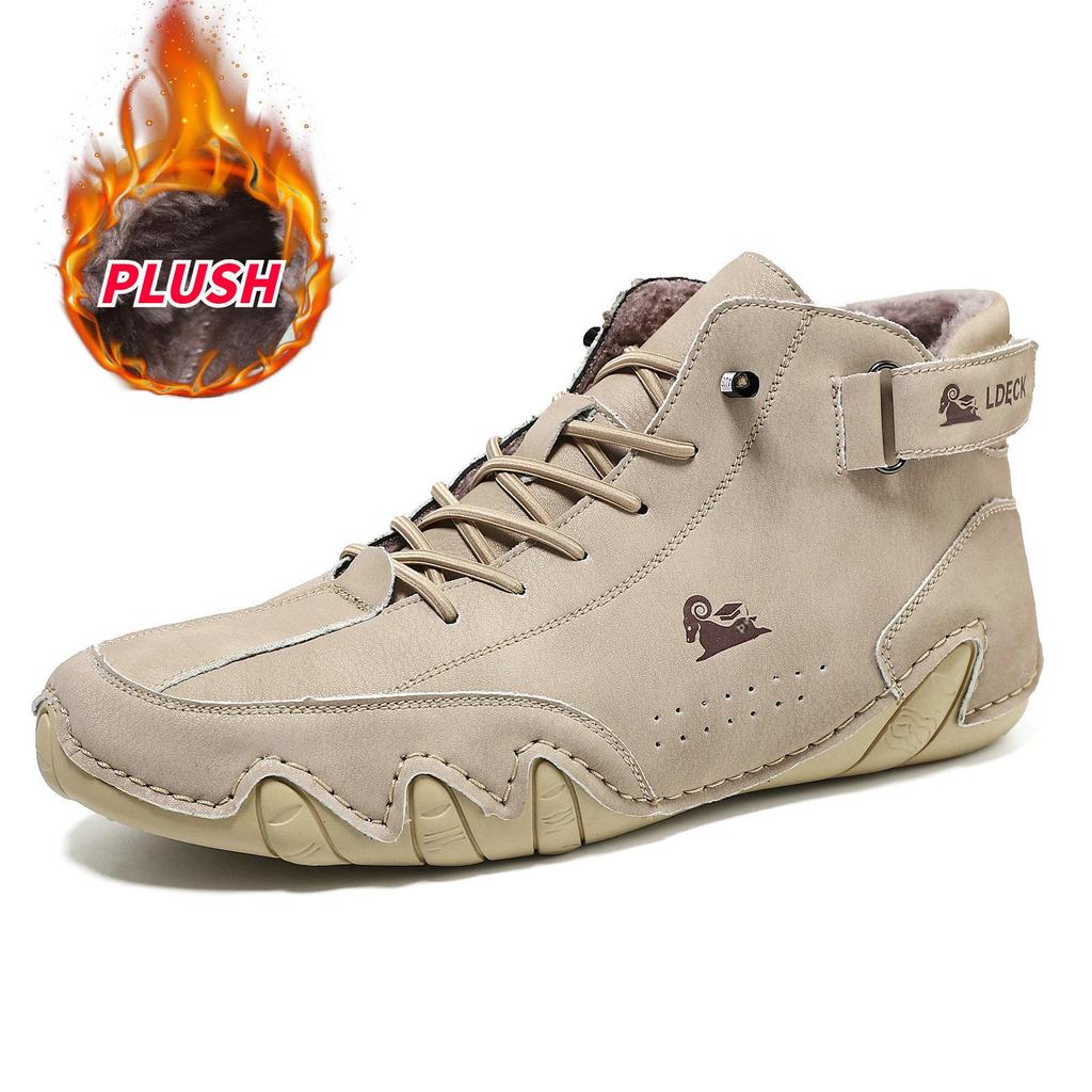 Men's Octopus High-Top Martin Boots - Hot Selling Casual Short Boots for Autumn and Winter